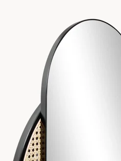 Specchio Ovale Da Parete Con Intreccio Viennese Esma