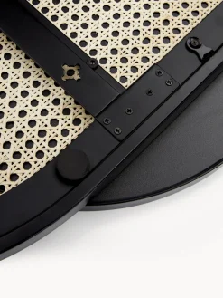 Specchio Ovale Da Parete Con Intreccio Viennese Esma