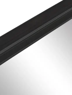 Specchio Quadrato Da Parete Con Cornice In Metallo Nero Ivy