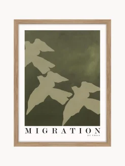 Stampa Digitale Incorniciata Migration