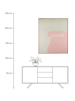 Stampa Su Tela Con Cornice Olivia