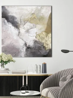 Stampa Su Tela Dipinta A Mano Freja Secret Life