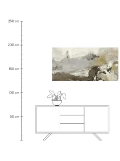 Stampa Su Tela Dipinta A Mano Case Of Clay