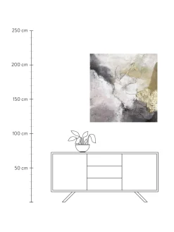 Stampa Su Tela Dipinta A Mano Freja Secret Life