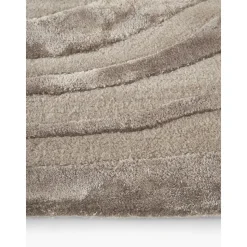 Tappeto A Pelo Corto Fatto A Mano Con Motivo A Rilievo Winola