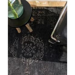 Tappeto In Ciniglia Medaillon