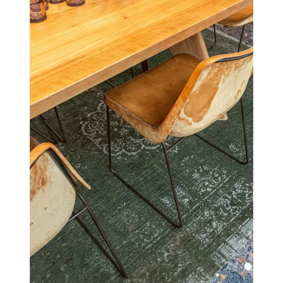 Tappeto In Ciniglia Medaillon