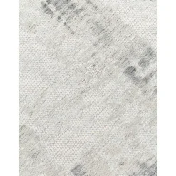 Tappeto In Cotone Argento/Grigio Chiaro Con Tessitura Piatta Louisa