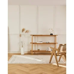 Tappeto In Cotone Fatto A Mano Con Frange Fionn