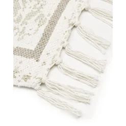 Tappeto In Cotone Sottile Tessuto A Mano Jasmine