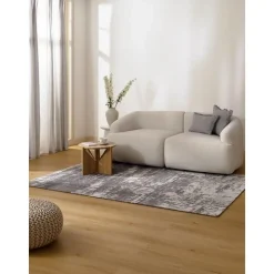 Tappeto In Cotone Tessuto A Mano Luise