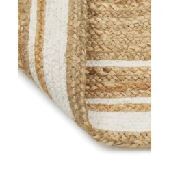 Tappeto In Juta Tessuto A Mano Clover