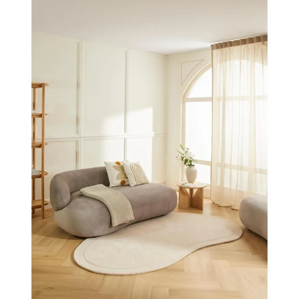 Tappeto In Lana Dalla Forma Organica Kadey