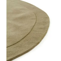 Tappeto In Lana Tessuto A Mano Dalla Forma Organica Shape