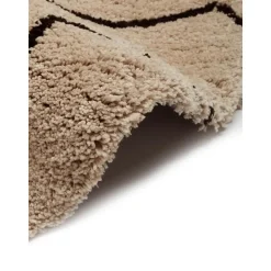 Tappeto Rotondo A Pelo Lungo Fatto A Mano Davin