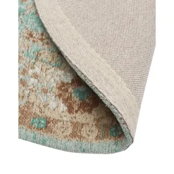 Tappeto Rotondo In Ciniglia Tessuto A Mano Rimini