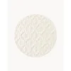 Tappeto Rotondo In Cotone Con Struttura In Rilievo Idris