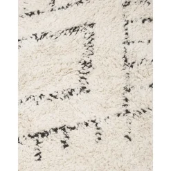 Tappeto Rotondo In Cotone Con Frange Fionn