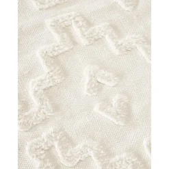 Tappeto Rotondo In Cotone Con Struttura In Rilievo Idris