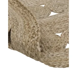 Tappeto Rotondo In Juta Fatto A Mano Shyam