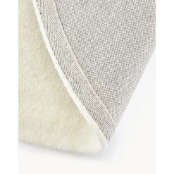 Tappeto Rotondo In Lana A Pelo Corto Fatto A Mano Jadie