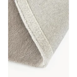 Tappeto Rotondo In Lana A Pelo Corto Fatto A Mano Jadie