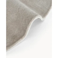 Tappeto Rotondo In Lana A Pelo Corto Fatto A Mano Jadie