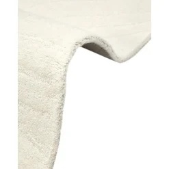 Tappeto Rotondo In Lana Fatto A Mano Aaron