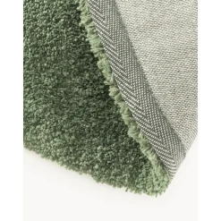 Tappeto Rotondo Morbido A Pelo Lungo Leighton