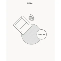 Tappeto Rotondo Morbido A Pelo Lungo Leighton