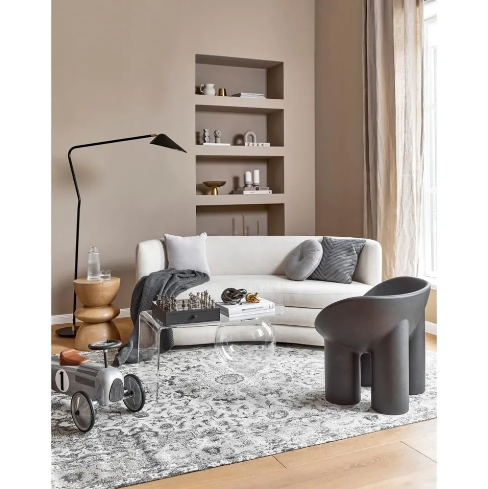 Tappeto Vintage In Ciniglia Tessuto A Mano Sofia