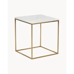 Tavolino Con Piano In Marmo Alys