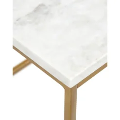 Tavolino Con Piano In Marmo Alys