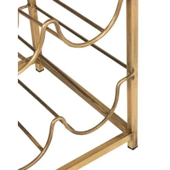 Tavolino Con Piano In Marmo E Portabottiglie Marmol