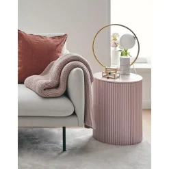 Tavolino Contenitore Rotondo Nele