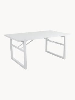 Tavolino Da Giardino Bianco Vevi, 160 X 90 Cm