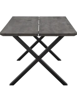 Tavolino Da Giardino In Legno Di Quercia Maldon 200 X 95 Cm