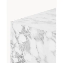 Tavolino Da Salotto Effetto Marmo Lesley