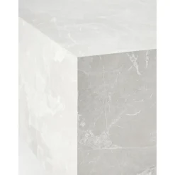 Tavolino Da Salotto Effetto Travertino Lesley