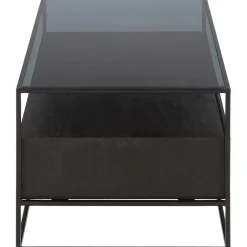 Tavolino Da Salotto In Legno Con Cassetti Theodor