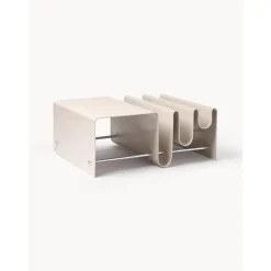 Tavolino Da Salotto In Metallo Con Portariviste Julia