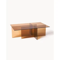 Tavolino Da Salotto In Vetro Anouk