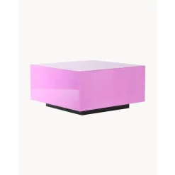 Tavolino Da Salotto In Vetro Con Effetto Specchio Block