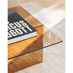 Tavolino Da Salotto In Vetro Anouk