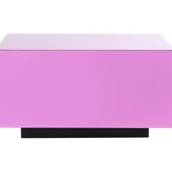 Tavolino Da Salotto In Vetro Con Effetto Specchio Block