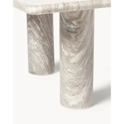 Tavolino Da Salotto Quadrato In Marmo Mabel