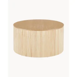 Tavolino Da Salotto Rotondo Con Contenitore Nele