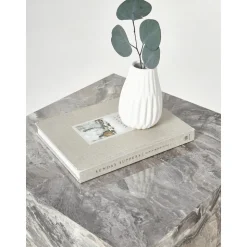 Tavolino Effetto Marmo Lesley