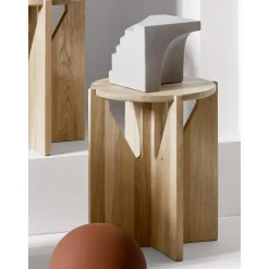 Tavolino In Legno Di Quercia Naturale Future