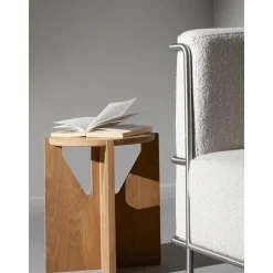 Tavolino In Legno Di Quercia Naturale Future